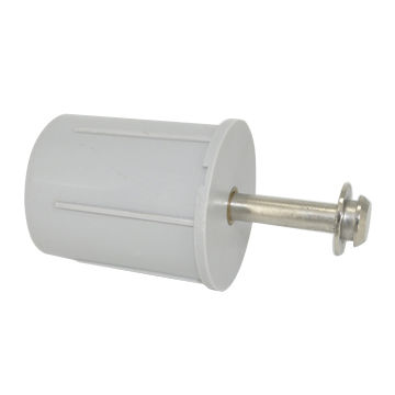 plastic and metal assembly roller blind end cap